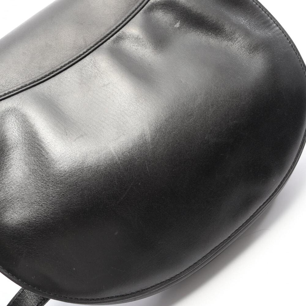 CHRISTIAN DIOR Black Leather Shoulder Bag - Picture 10 of 13